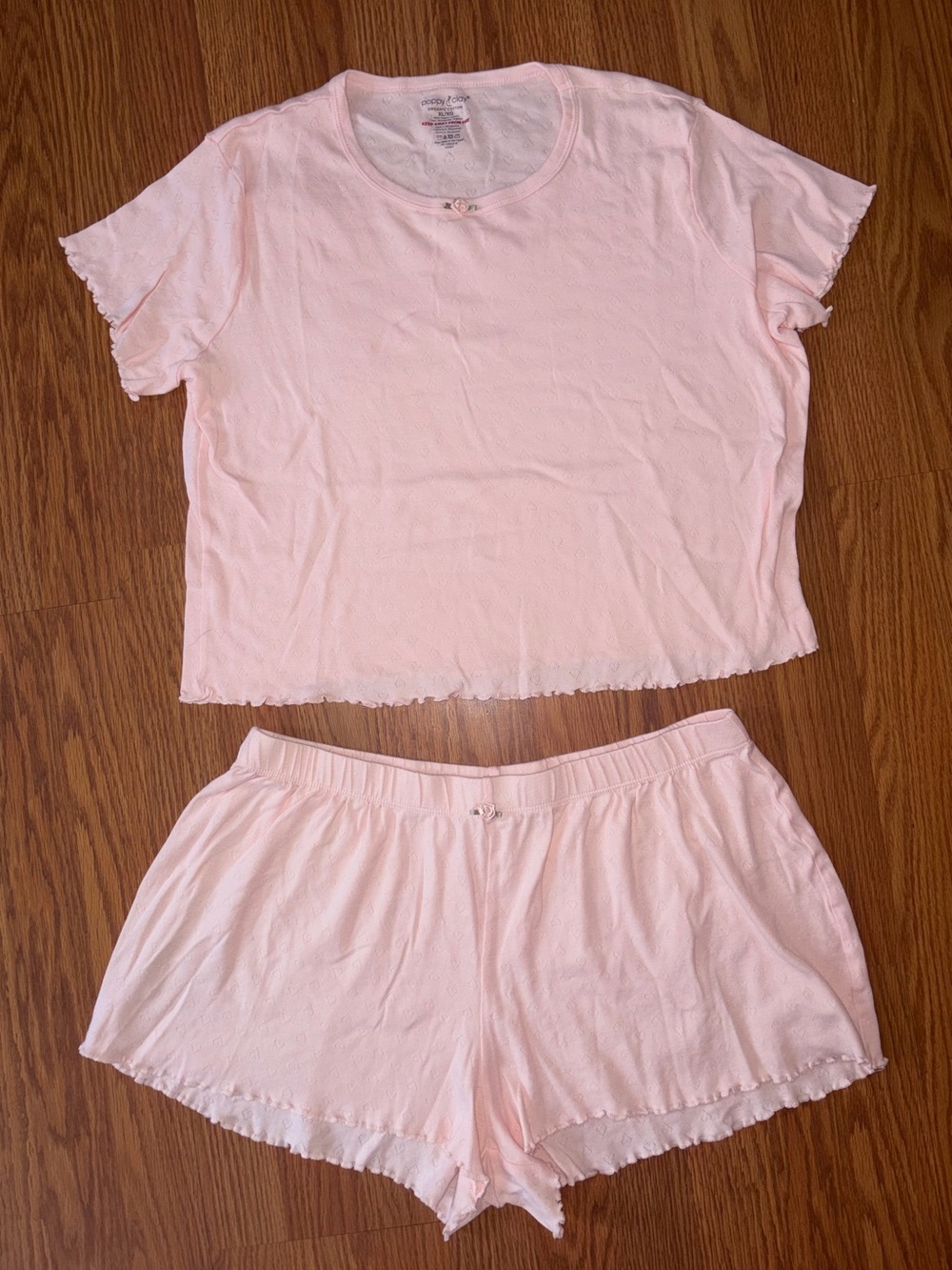Poppy & Clay pink pajama set